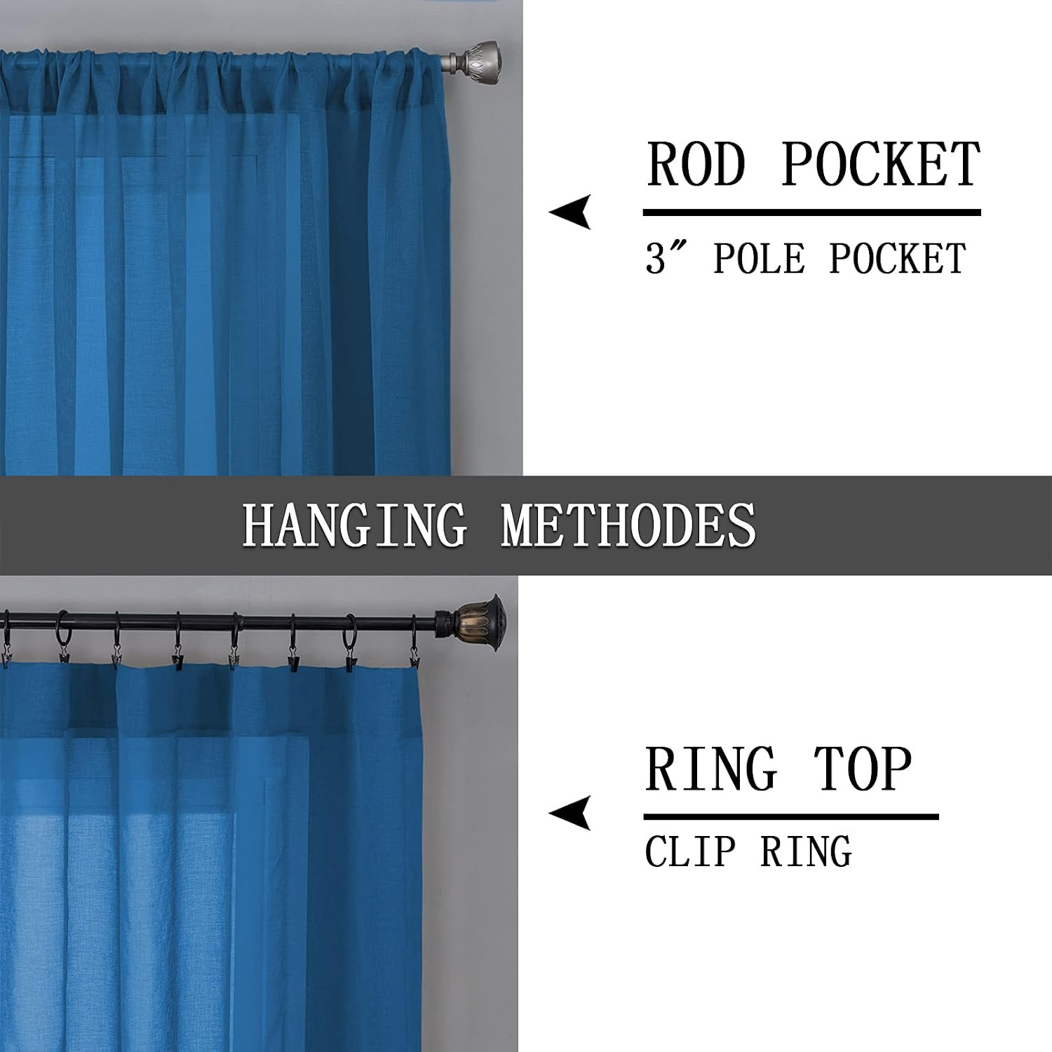 Sheer Curtains Living Room Linen Textured Curtain Sheers Light Filtering Voile R