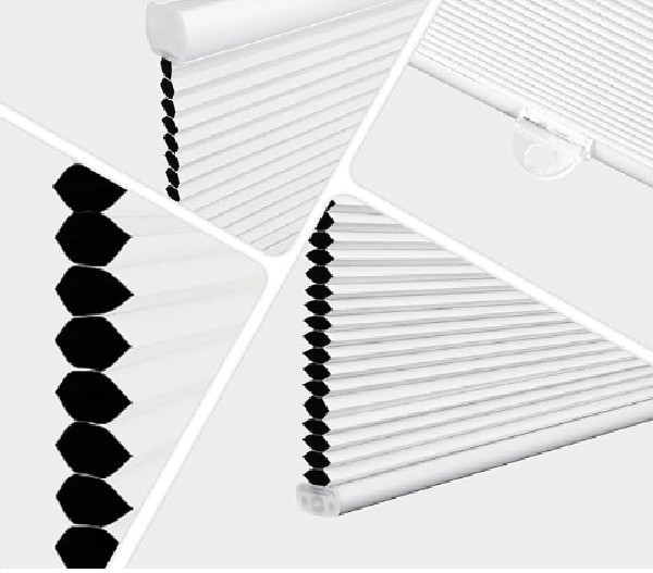 Grandekor Cordless Cellular Blackout Window Blind 38″ – White – Missing Hardware