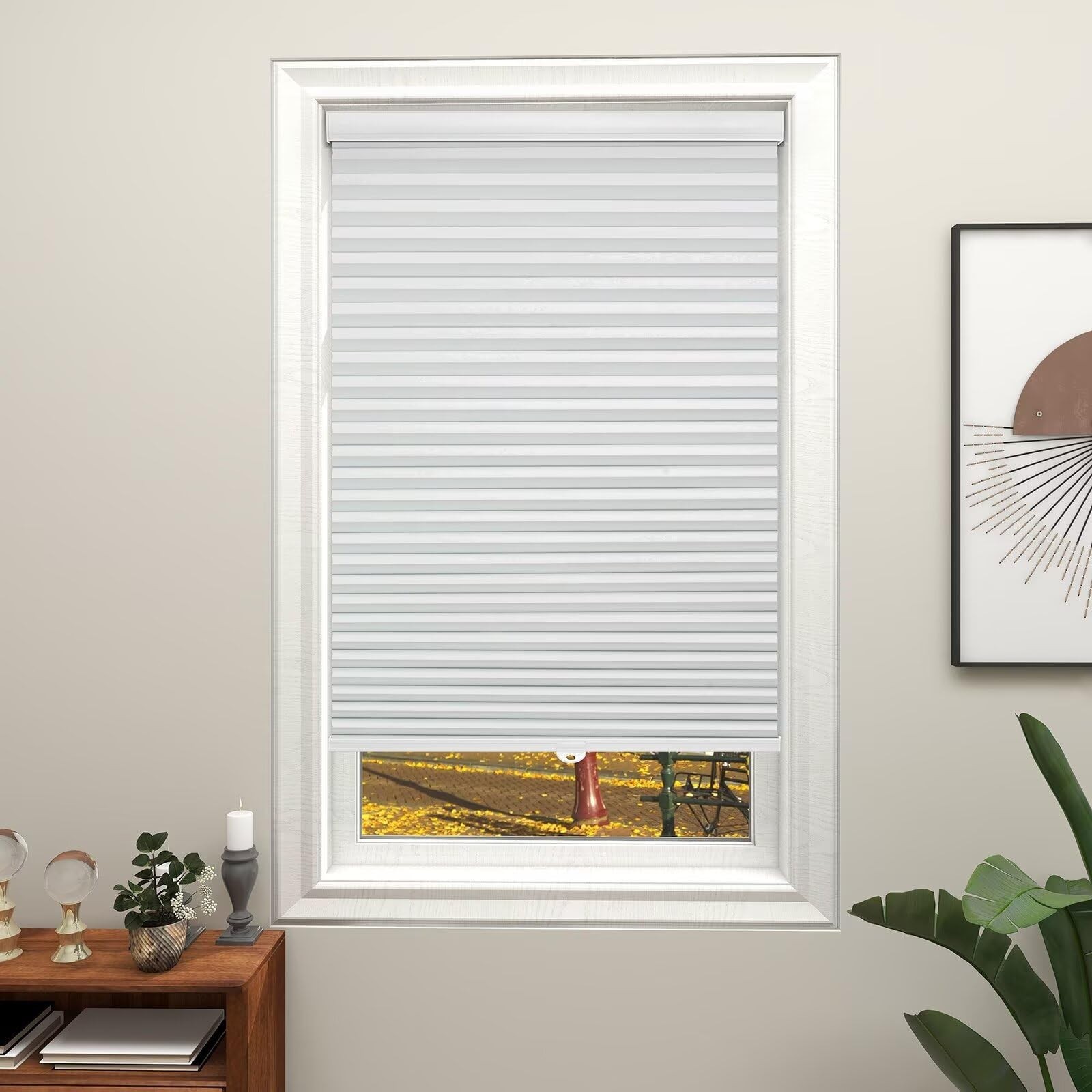 Cellular Blinds for Indoor Windows Doors Blackout Pull Down Shades Heat Light…