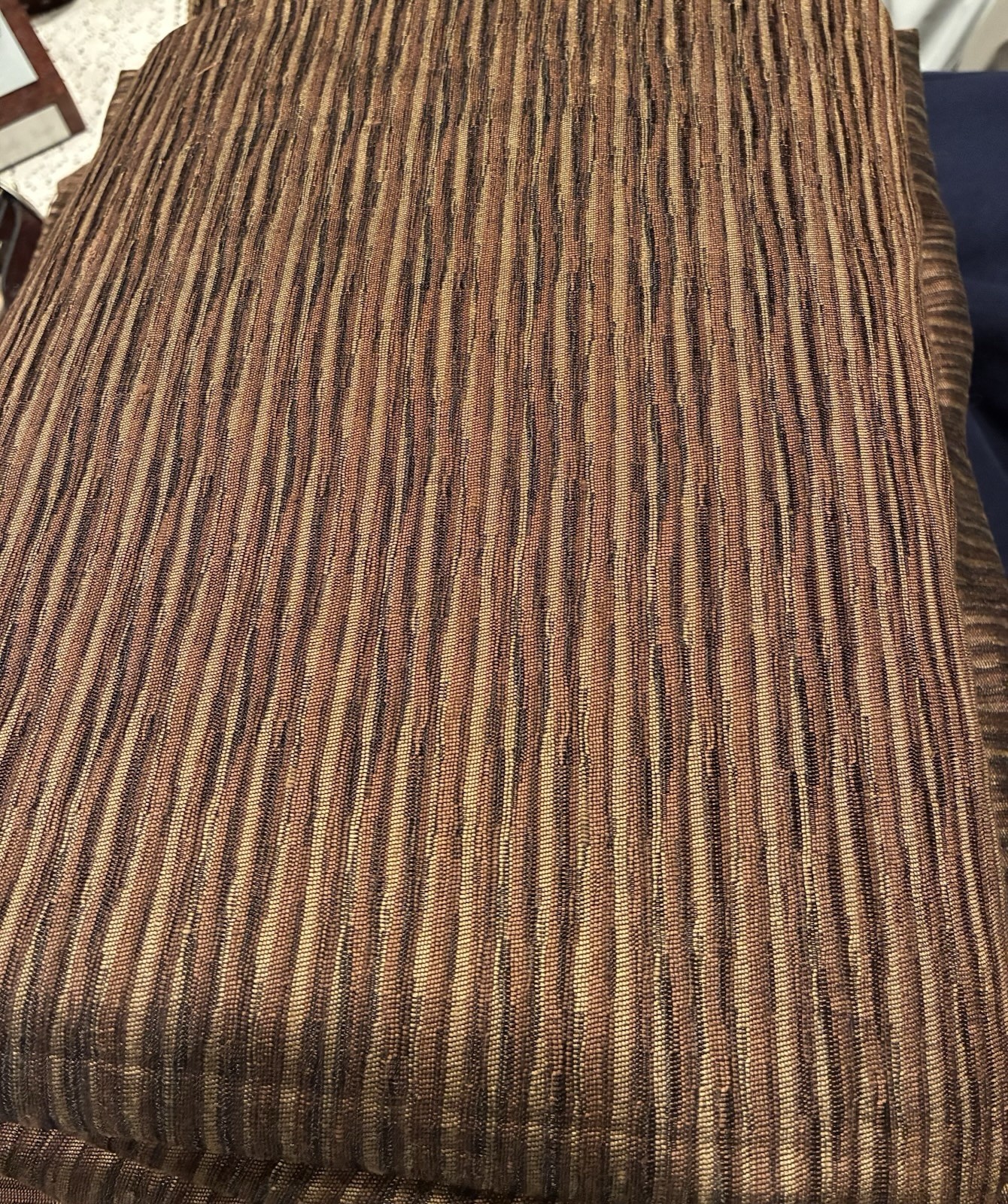2 Custom Drapes. Chocolate Brown Black Tan Lined Each 3 Ft Wide 129 In Tall