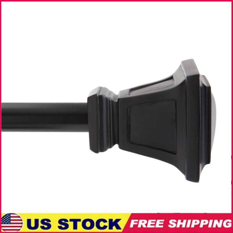 Adjustable Curtain Rod Set Light Medium Weight Curtains Drapery Hardware New