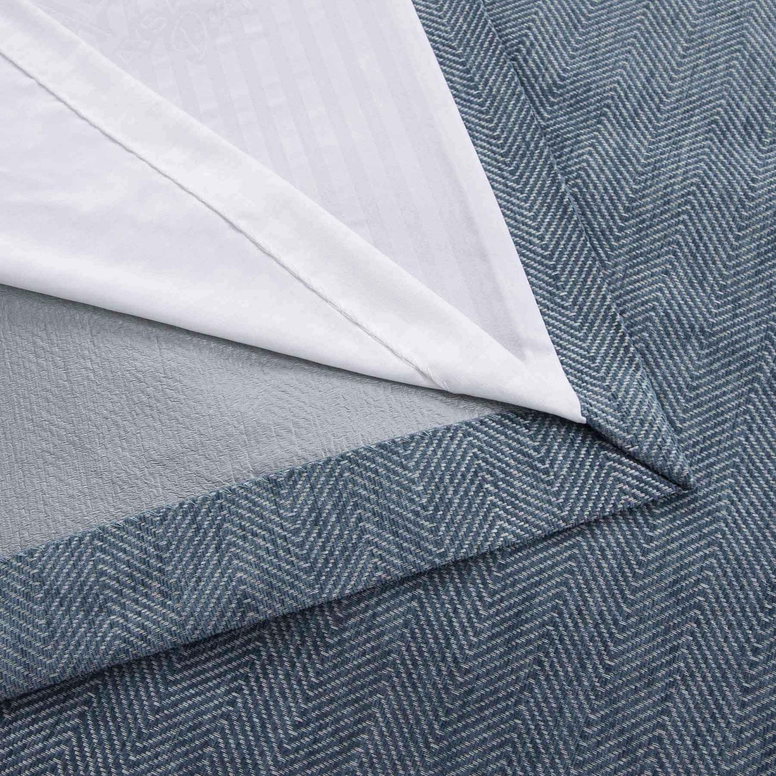 100% Blackout Jumbo Herringbone Pattern Curtains for Living Room 54 * 84 Inch…