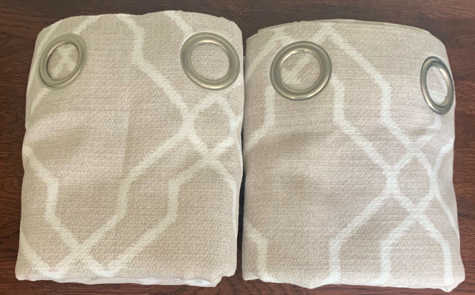 GUC Perfect Pair Window Panels Set of 2 Grommet Panels LINEN Ezra 50 in X 84 in