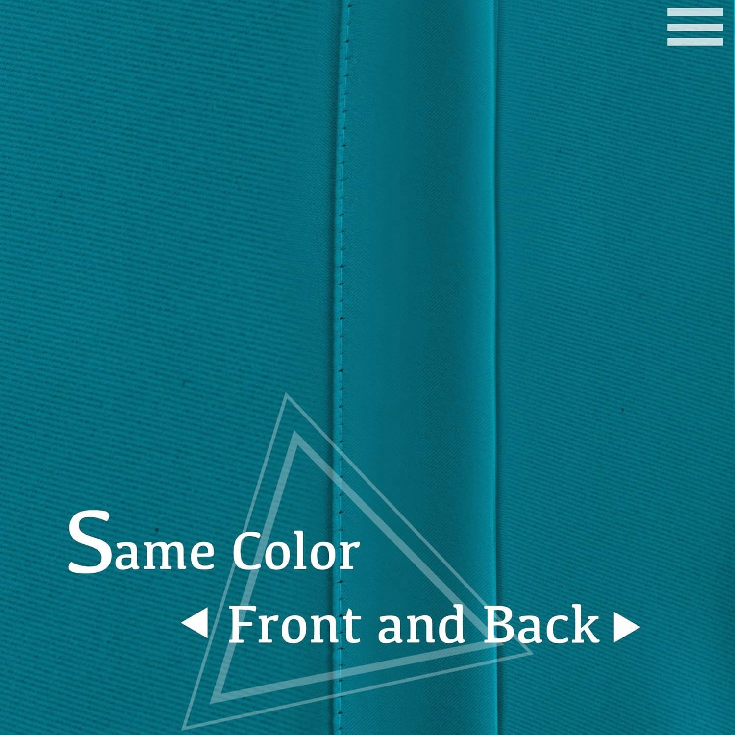 Teal Blackout Curtains Themal Insulated Grommet/Eyelet Top Blackout Curtain D…