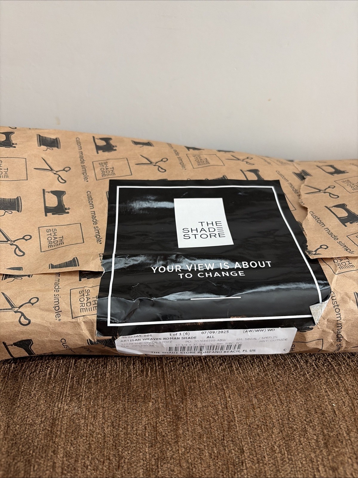 The Shade Store New York Roman Shade Curtain Panel Artisan Weaves