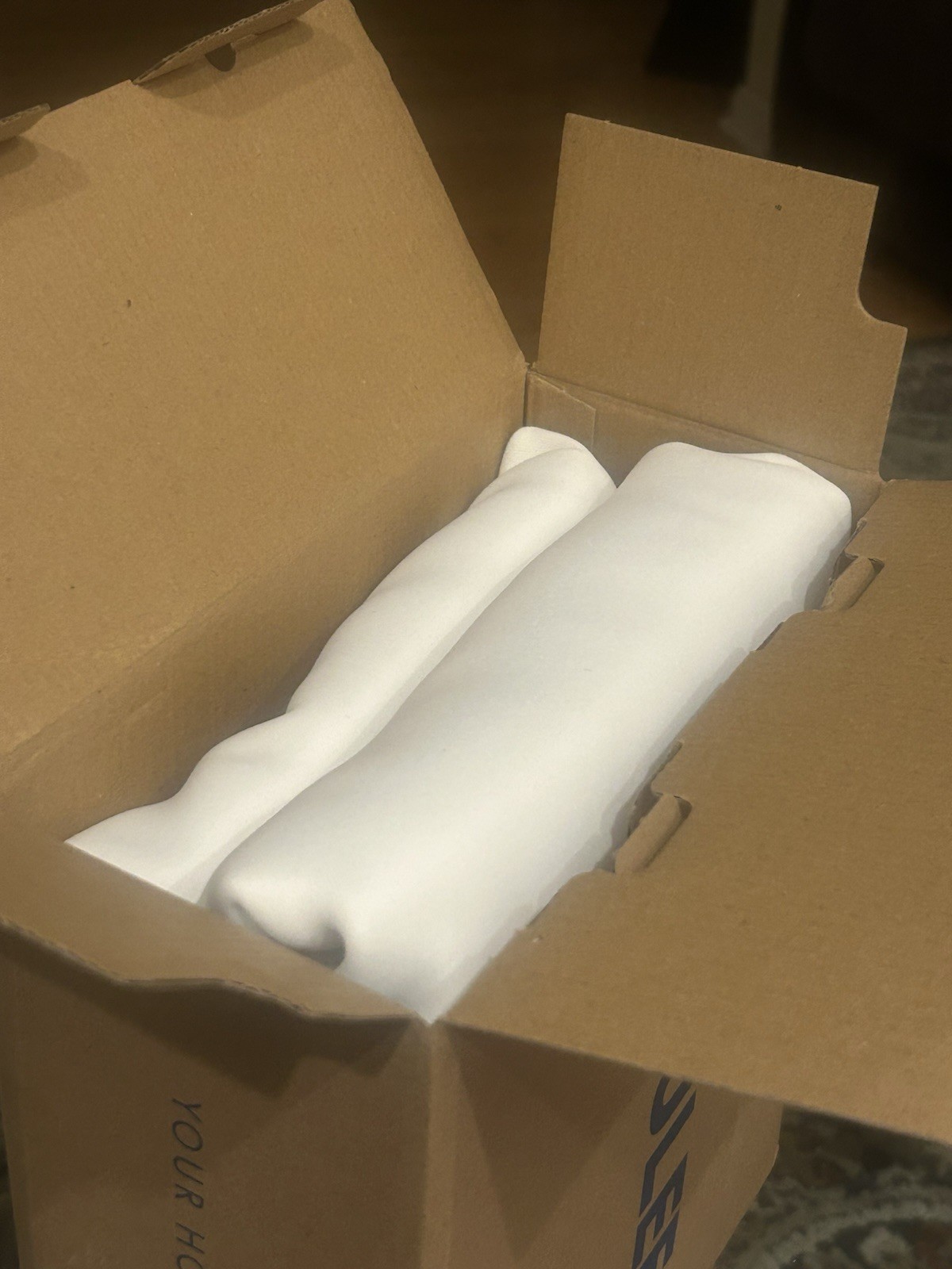 Miulee Pure White 100% Polyester Back Tap Blackout Drapes 52” X 102”