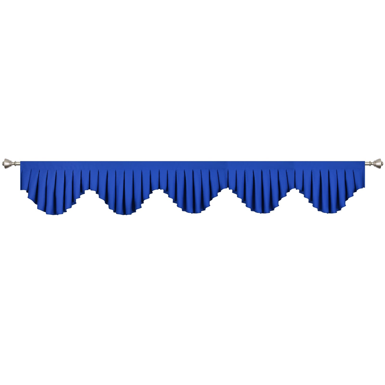 Oyring Energy Efficient Rod Pocket Curtain Valance Blackout Valances For