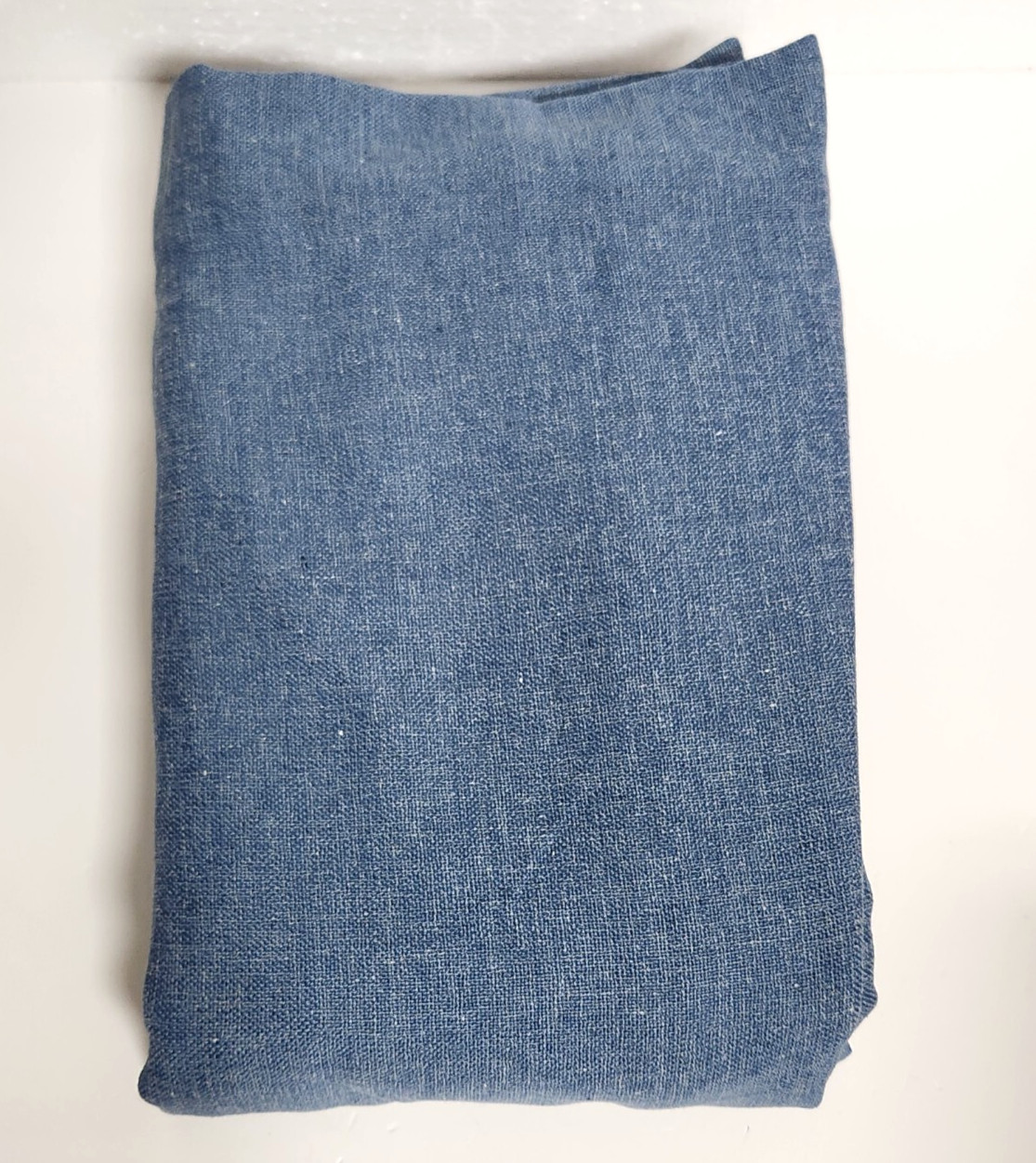 1 Aruba Window Curtain Panel Blue Denim Blackout – 50″x84″ – Threshold