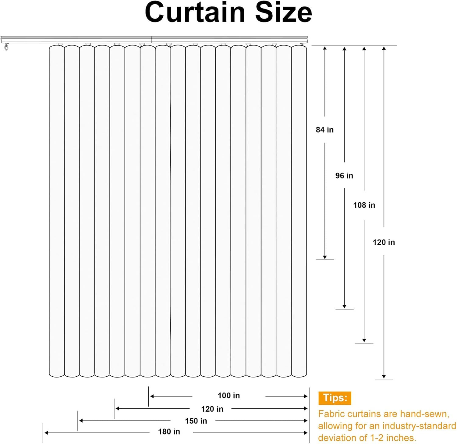 Hoeflife Room Divider Curtains Blackout Floor to Ceiling Curtain with Hook Wall