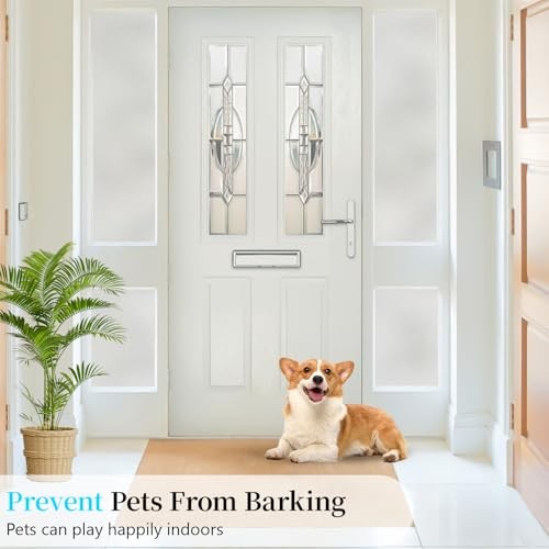 Frosted Glass Window Privacy Film Decorative, 35.4 x 78.7 35.4″x 78.7″ Pure