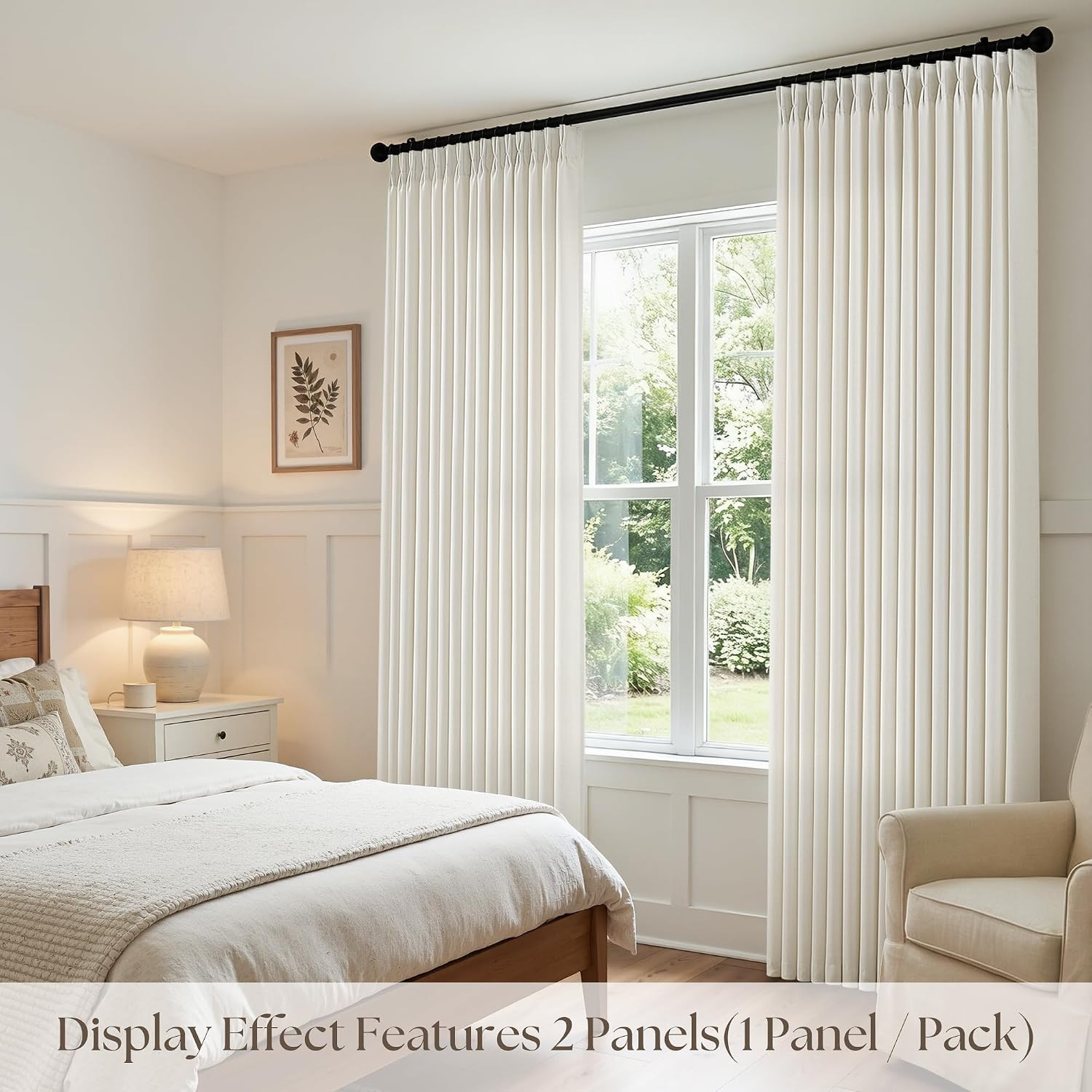 Extra Wide 100 Inch Large Curtains 96 Inches Long for Sliding Glass Door Living