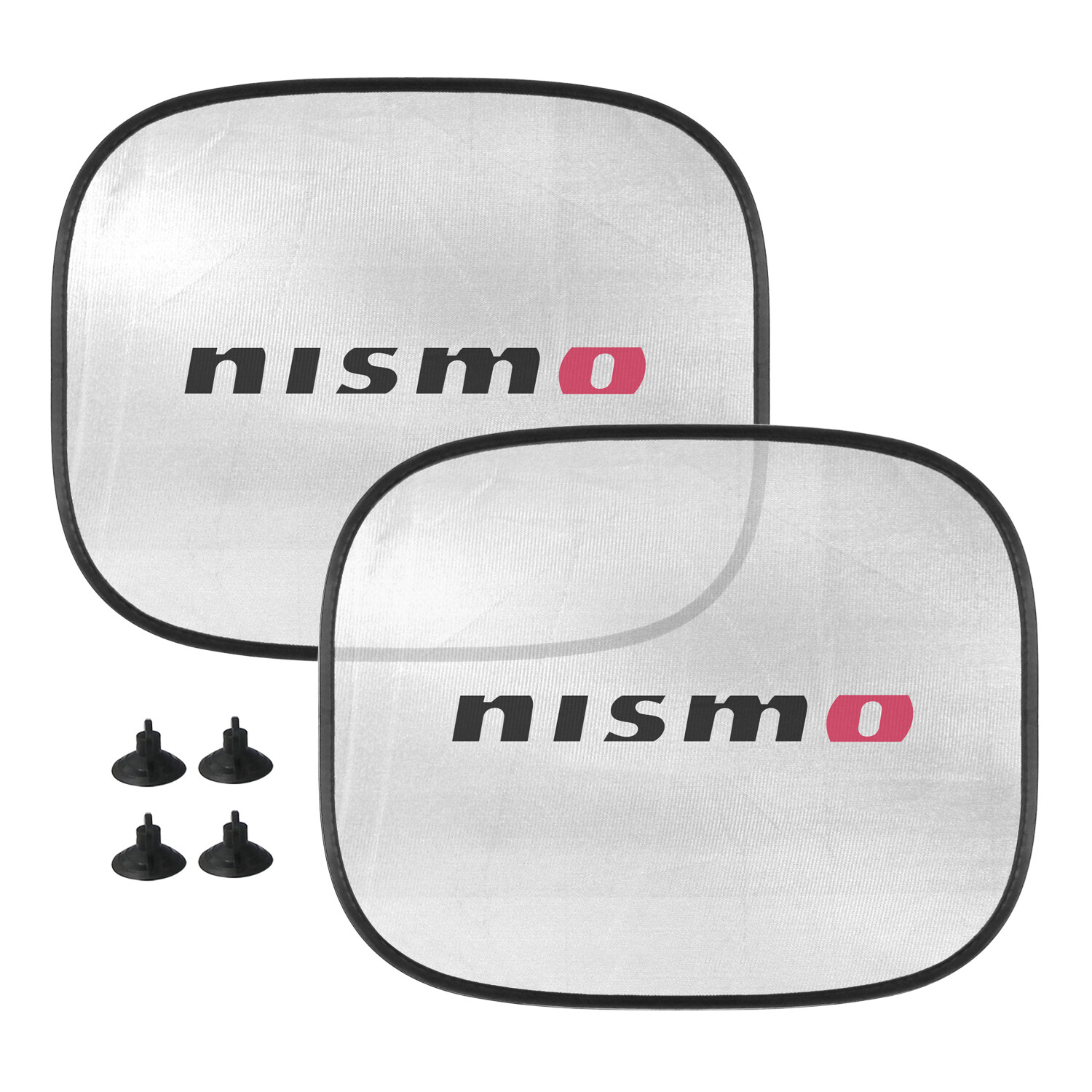 Nissan NISMO Car Side Window Mesh Sun Shades, 2 Pack