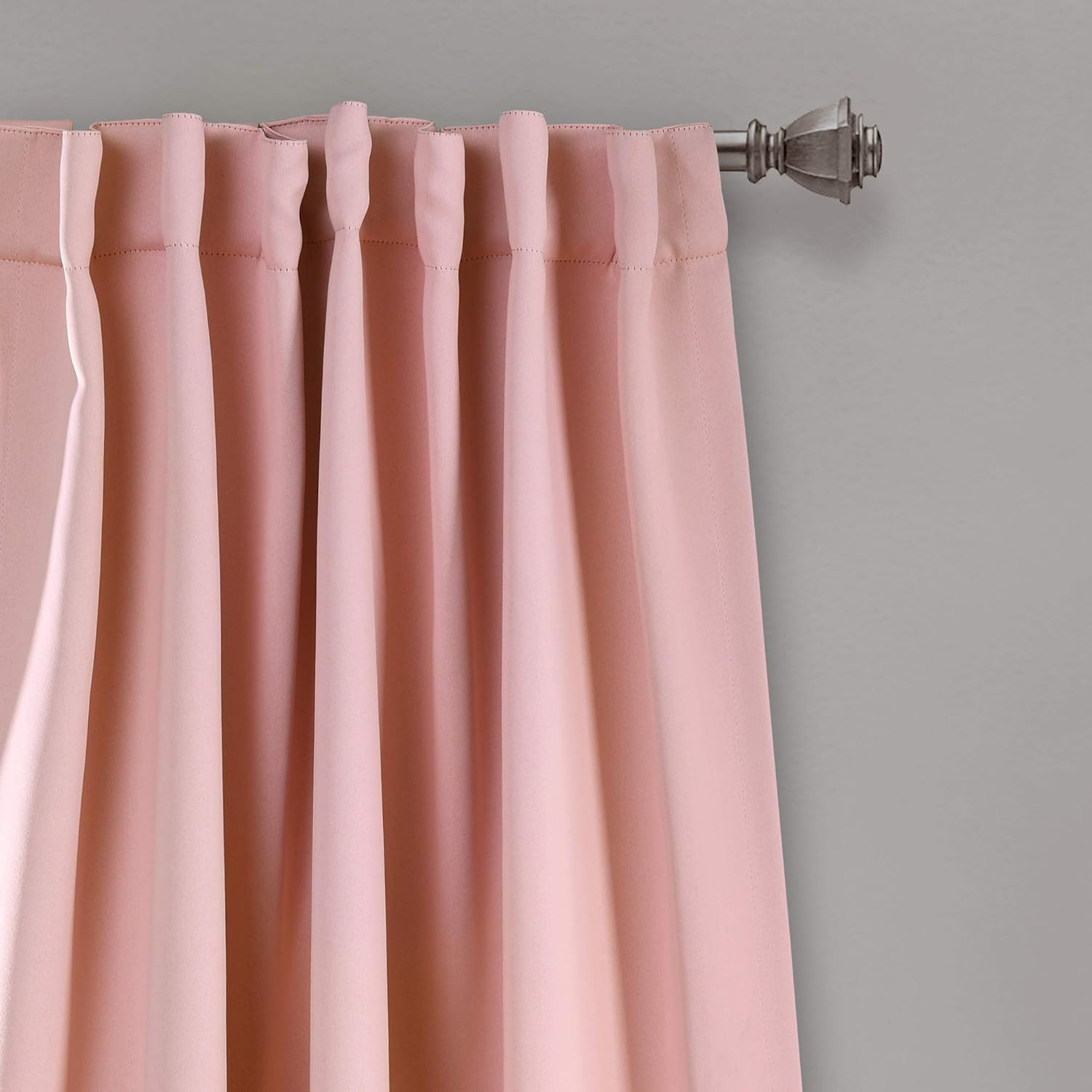 Insulated Back Tab Room Darkening Window Curtain Panels, Pair, 52″ W X 95″ L, Pi