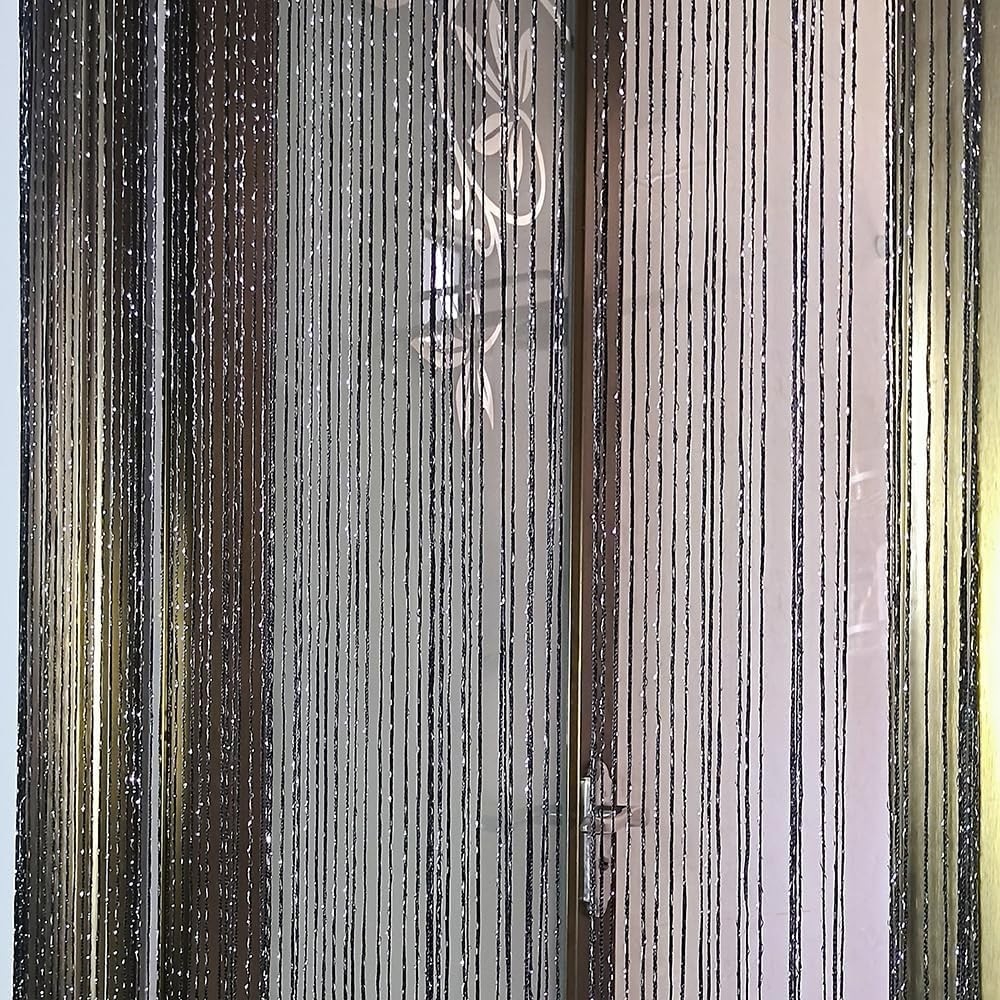Home Decor Sequin Curtain for Doorway,Door String Curtains, 39×79 inch Hangin…