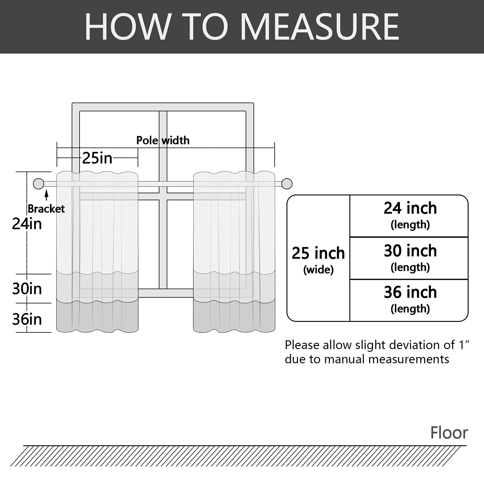 Sheer Tier Curtains Black Short Kitchen Curtains Transparent Light Filtering …