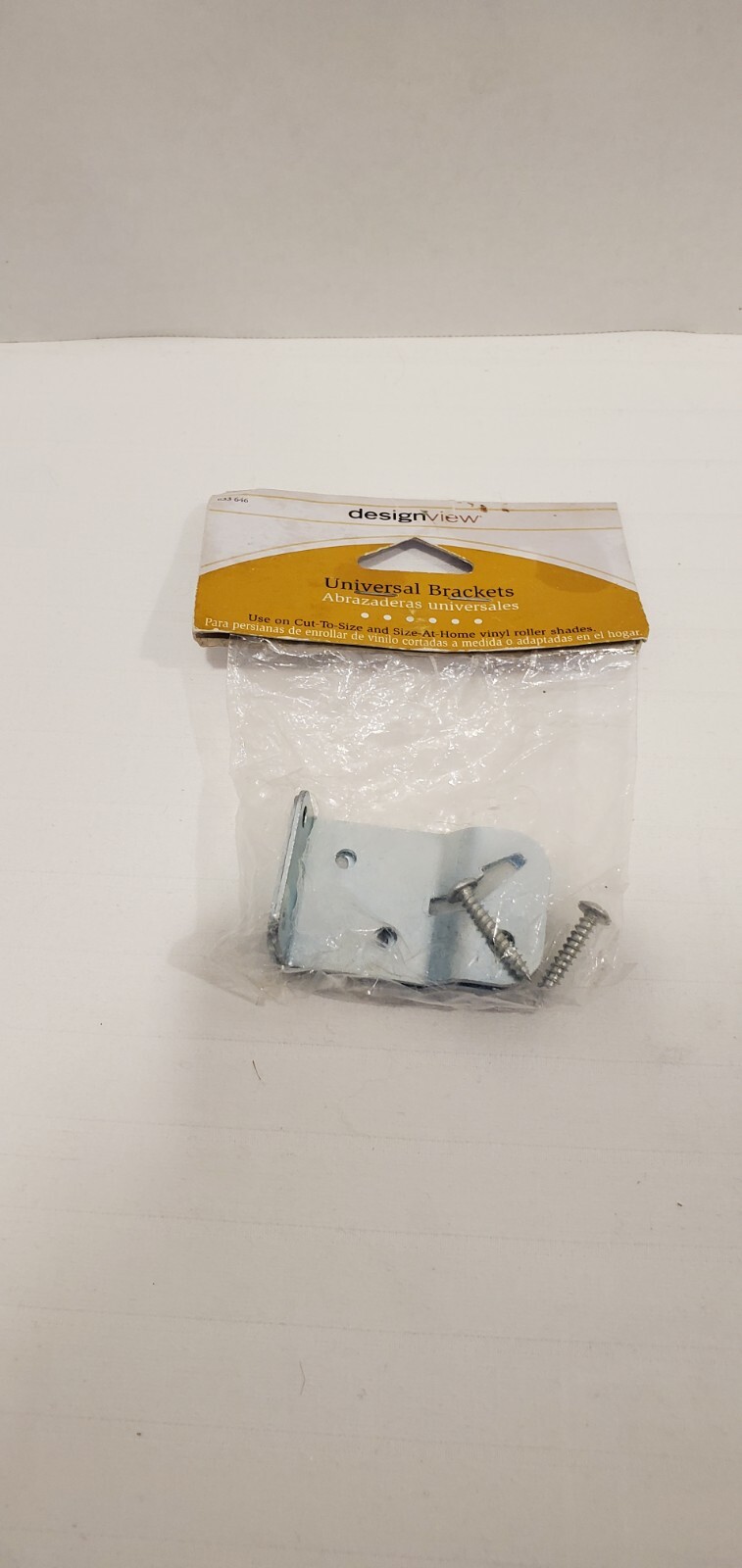 One Set -Designview Universal Brackets for Roller Shade Blinds 633 646
