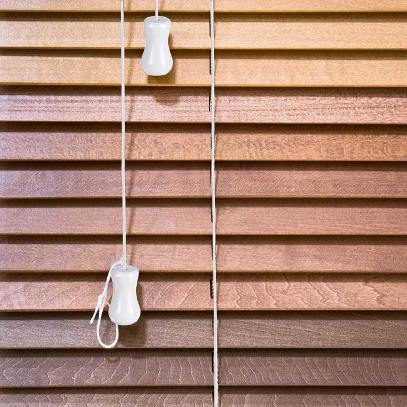 1PC 54 Yards 2Mm Braided Shade Roller Blinds Cord White Pull String Rope, Blinds