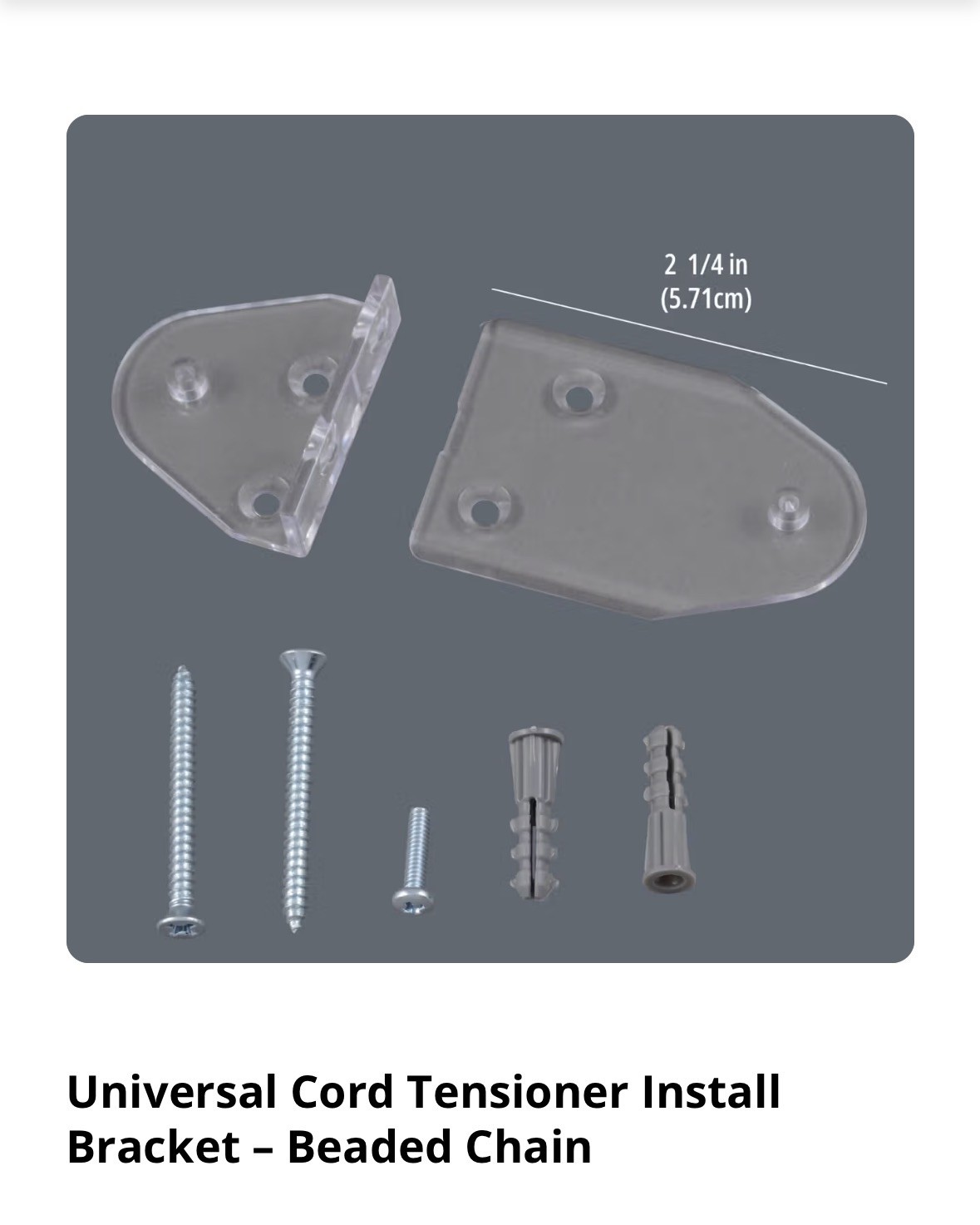Hunter Douglas Universal Cord Tension (two Piece )