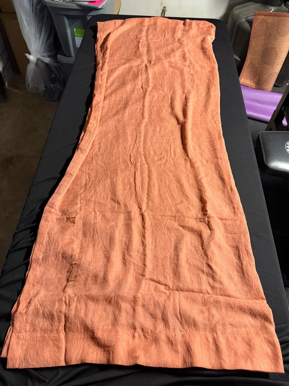 Peach Curtains