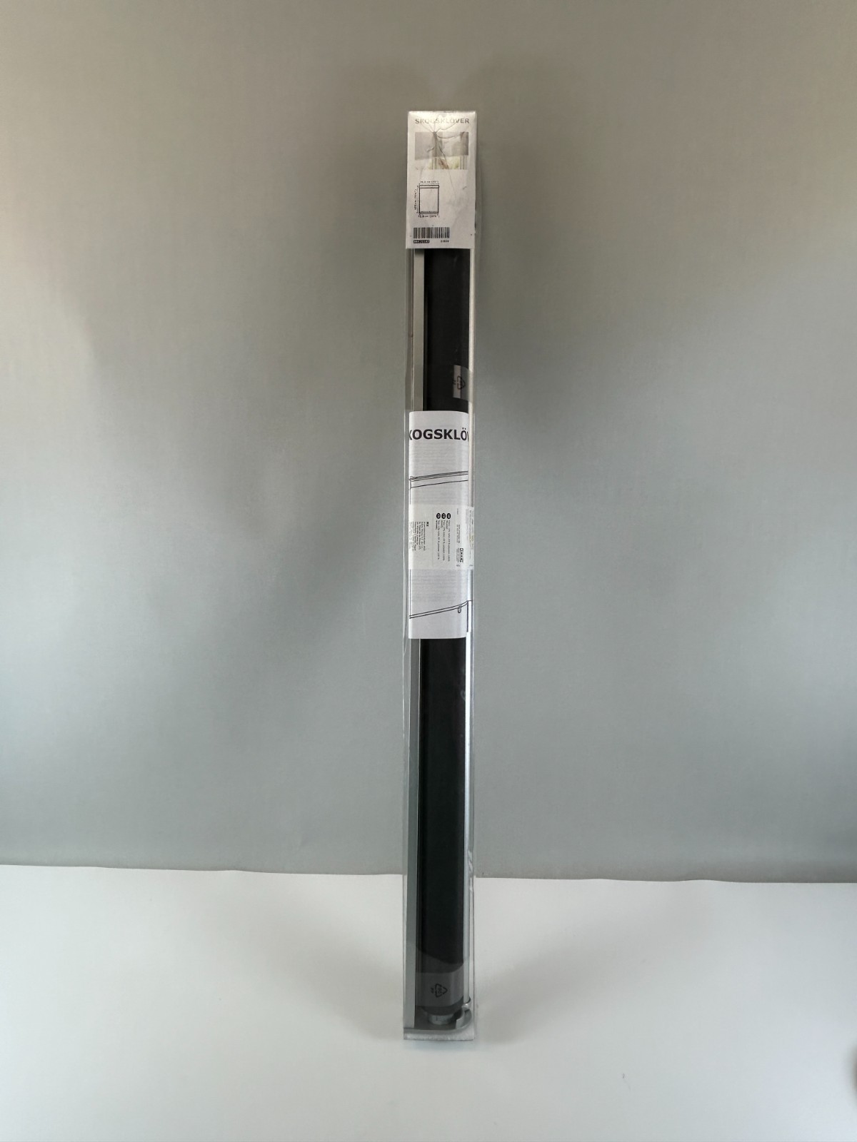 IKEA Skogsklover 004.313.87 Roller Blind Dark Gray 30″ x 76 ¾” NEW in Box Unused