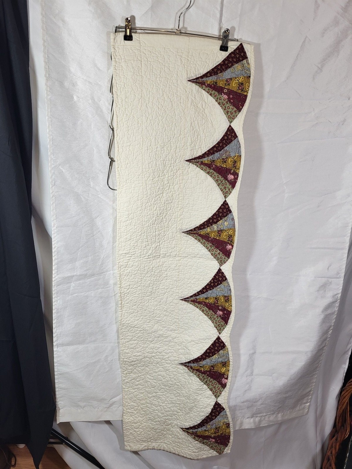 JCPenney Home Collection Quilted Scalloped Window Valance 52″ x 15″