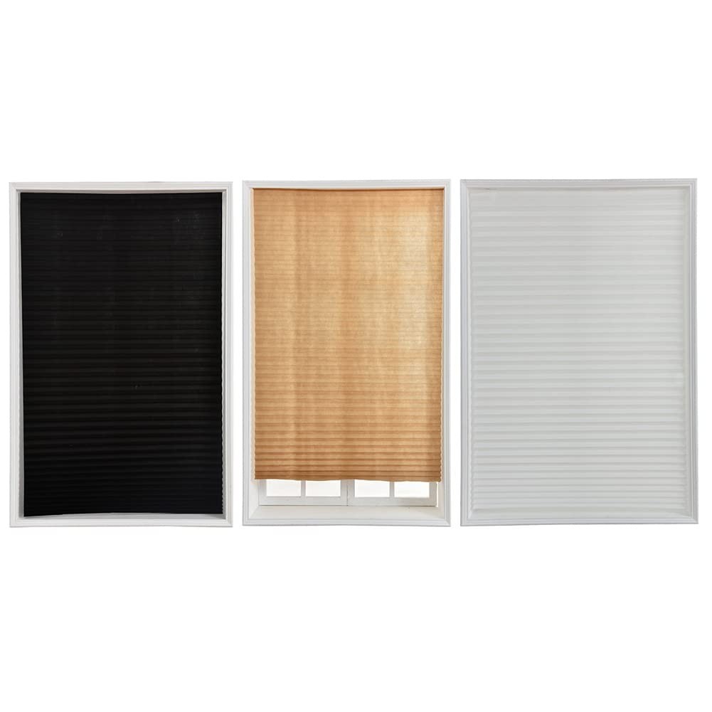 Temporary Blinds Vertical Pleated Blinds No Drilling Self Adhesive Blinds Easy T