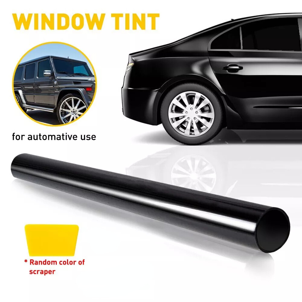 5% VLT Uncut Roll Window Tint Film 20″ x 10ft UV Reflective Sun Block Car Glass