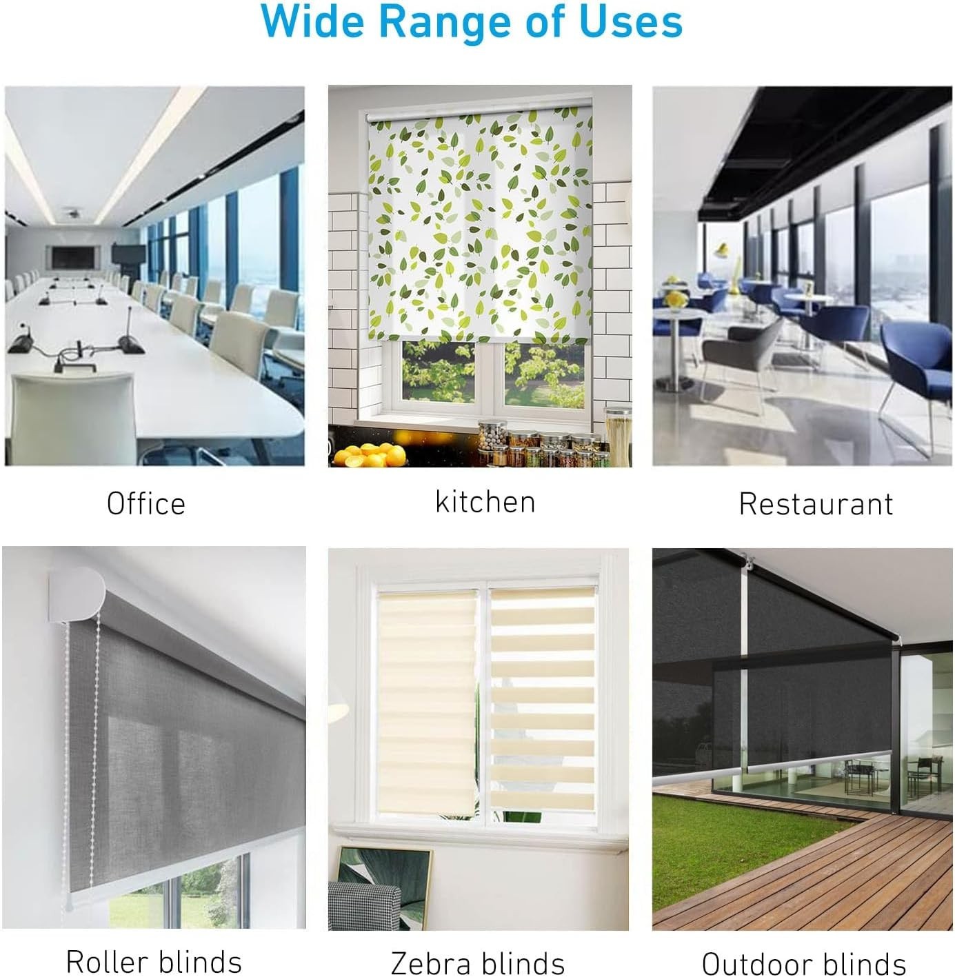 25mm Metal Bracket Upgrade Kit for Roller Blinds – Includes End Plug & More