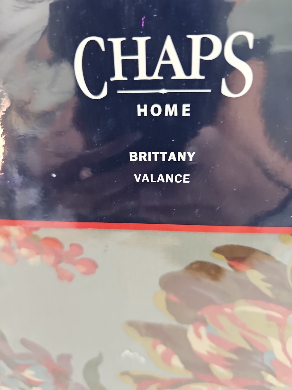 Chaps Home Brittany valance from The Hudson river valley collection 80″x17″
