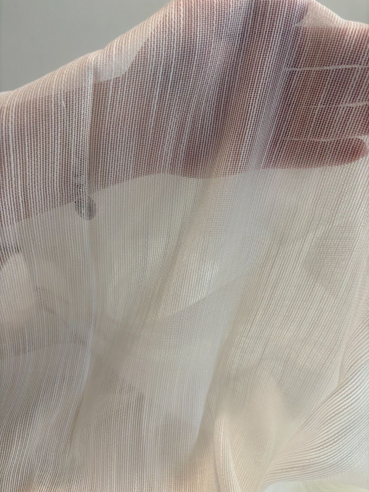 Custom Linen Look Sheer Curtains Textured Rustic Boho Window Drapes Panels
