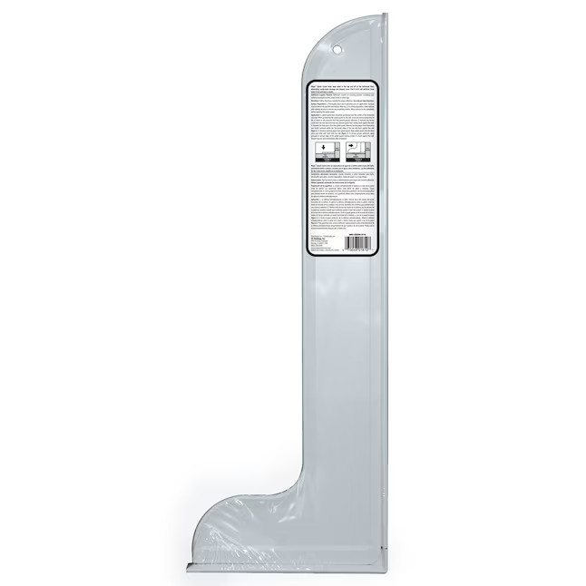 Magic Waterproof Shower Splash Guards, White, 29.53-in H x 11.14-in L x 3.5-in W
