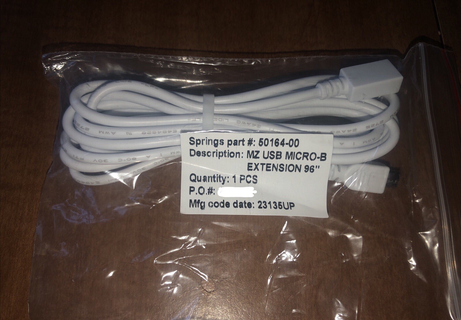 Graber / Springs Window Fashions MZ Micro-B Extension 96” for motorized shade