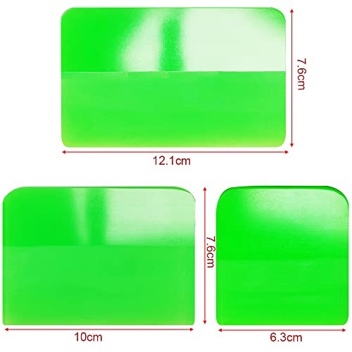 Gebildet 3 in 1 Anti-Scratch Rubber Squeegee, PPF & TPU Material for Green-e913