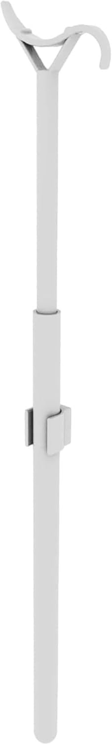 Window Shades Drop Rod, Extendable Tension Mounted Chrome Pull Down Rod for