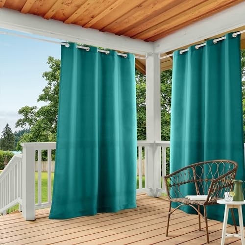 Cabana Solid Heavyweight Indoor Outdoor 54″W x 84″L (Pack of 1) Dark Teal