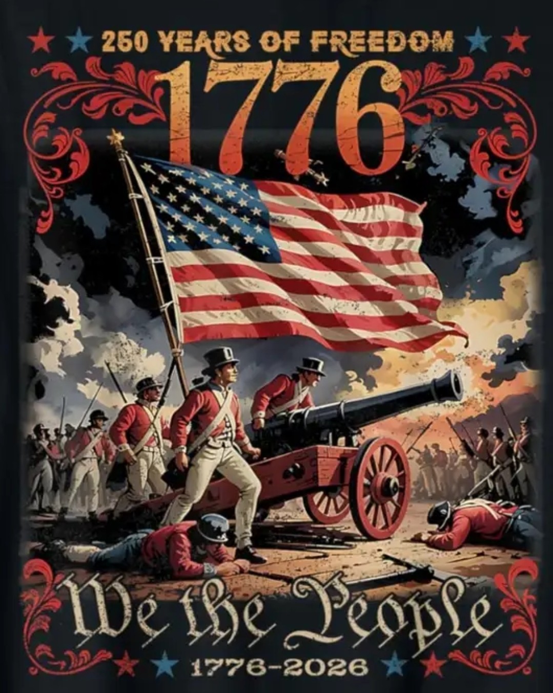 America 250 Year Anniversary Bumper Stickers x 2 Vinyl Waterproof. FREE SHIPPING