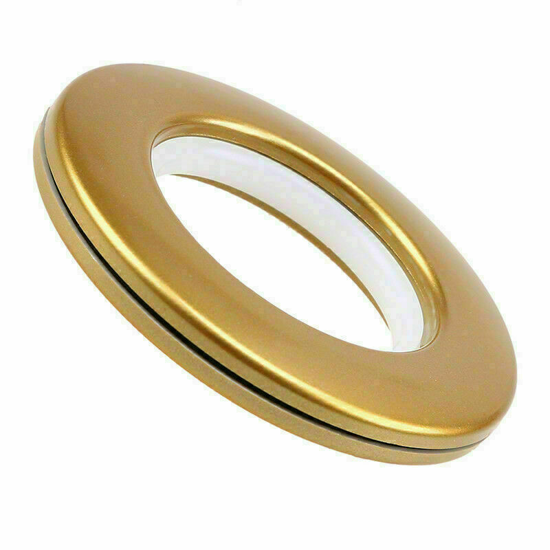 1-40 Pcs Curtain Eyelet Ring Snap For Blinds Drapery Circle Slide Clip Grommet