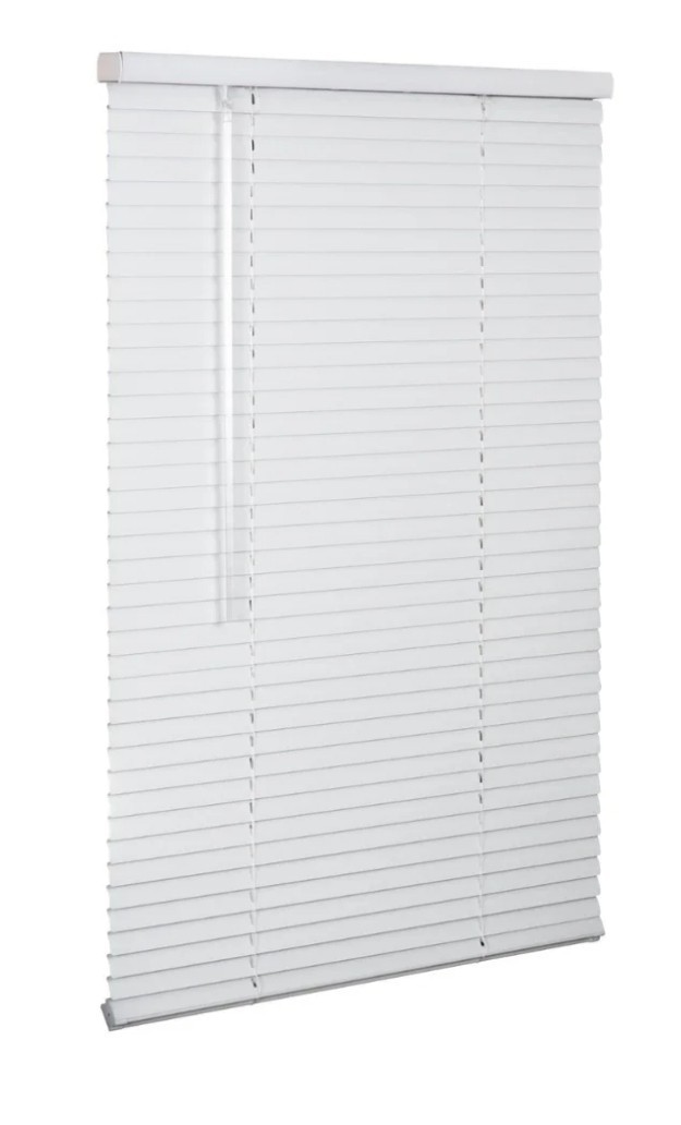 LOTUS & WINDOWARE Cordless 1″ Aluminum Blind, Cordless Blinds 25×72 (Shelf 5)