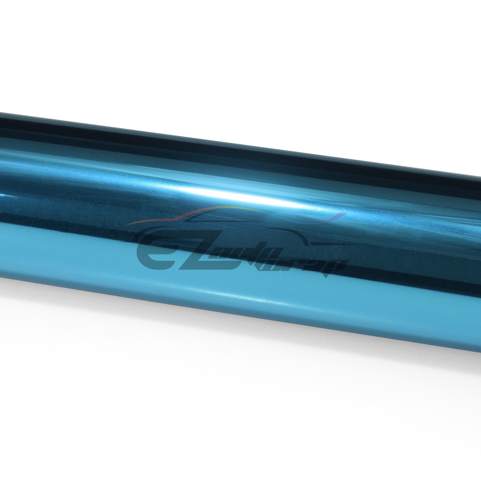 Sky Blue Chrome Window Tint One Way Mirror Film UV Heat Reflective Home Office