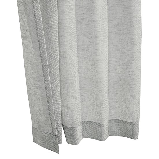 Habitat Trenton Curtain Panel 52×84 Grey Light Filtering Rod Pocket Back Tab
