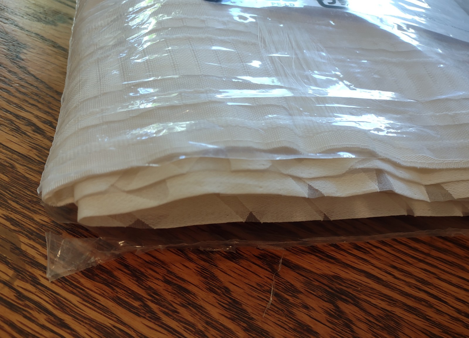 IKEA Nordis Curtain Panels 57” x 98″ Ivory Floral Light Filtering