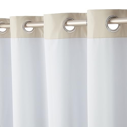 Room Darkening Blackout Window Curtain with 52″W x 84″L (Pack of 1) Beige