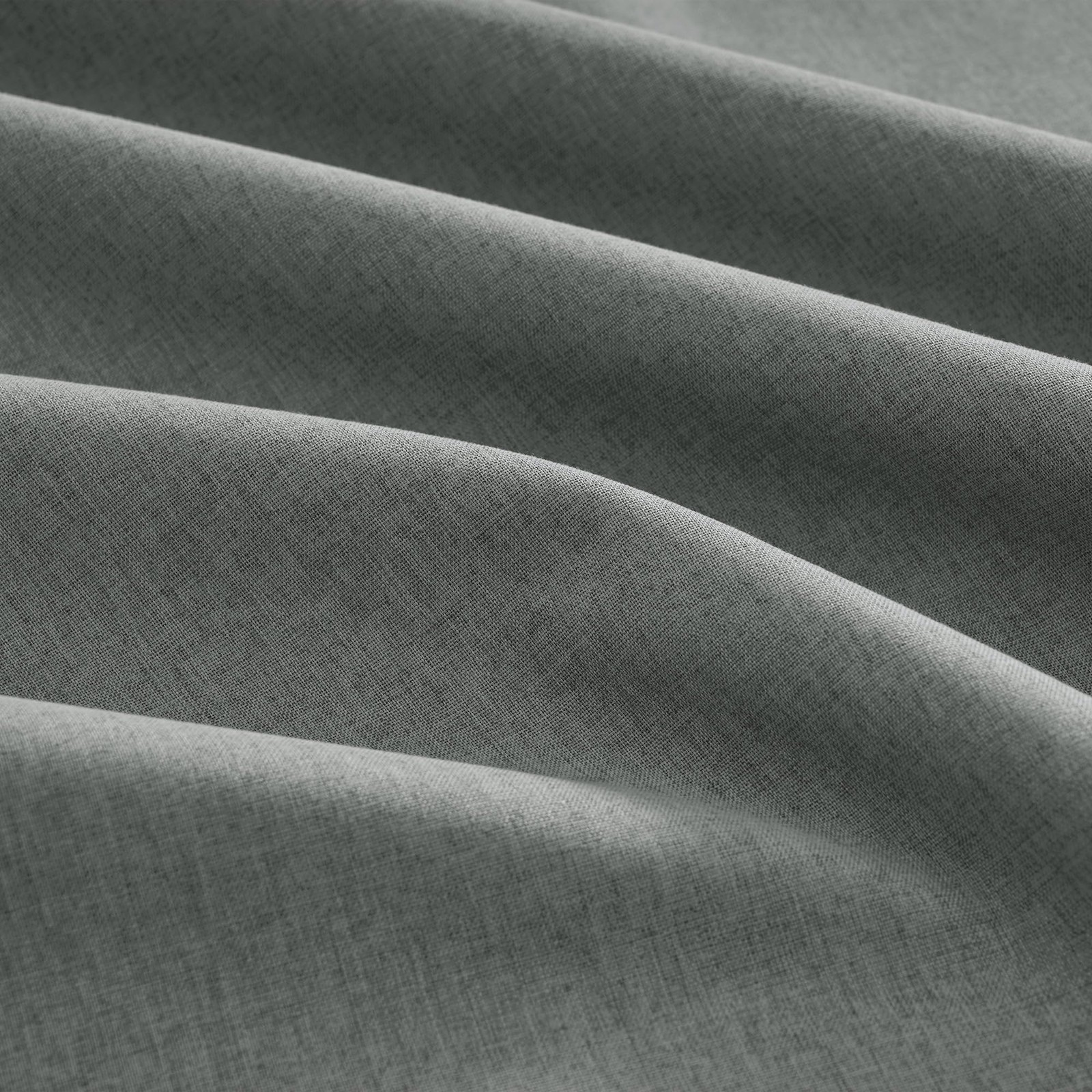100% Blackout Curtains for Bedroom 84 Inches Long 2 Panels Set, Grey Grommet …