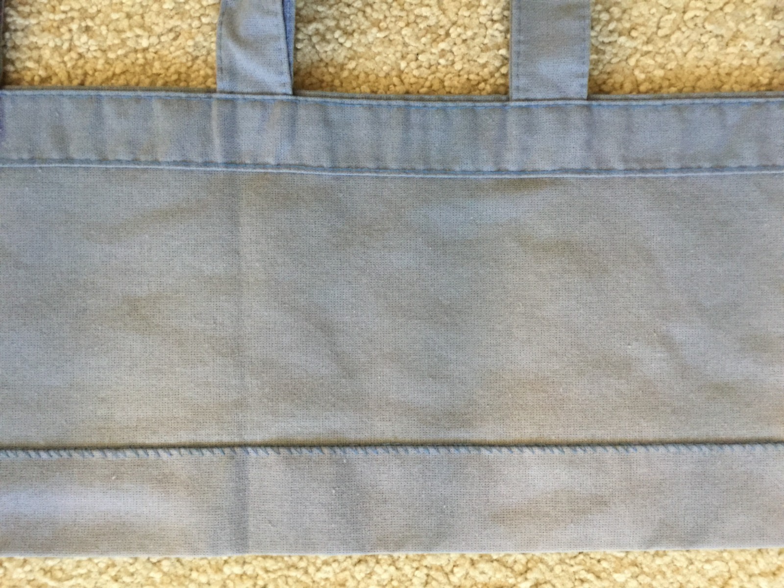 Tab Top Curtain Valances Blue 48-49” W X 8-3/4” L