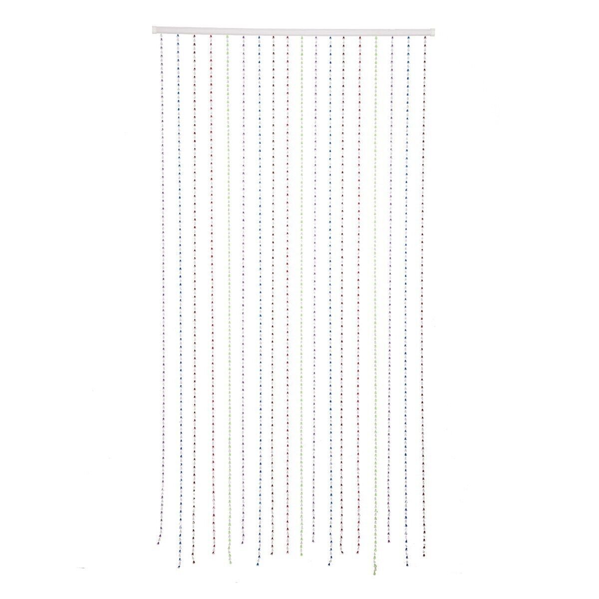 Beautiful Acrylic Beaded Curtain for Windows, Doorways, Rooms – Rainbow Teardrop