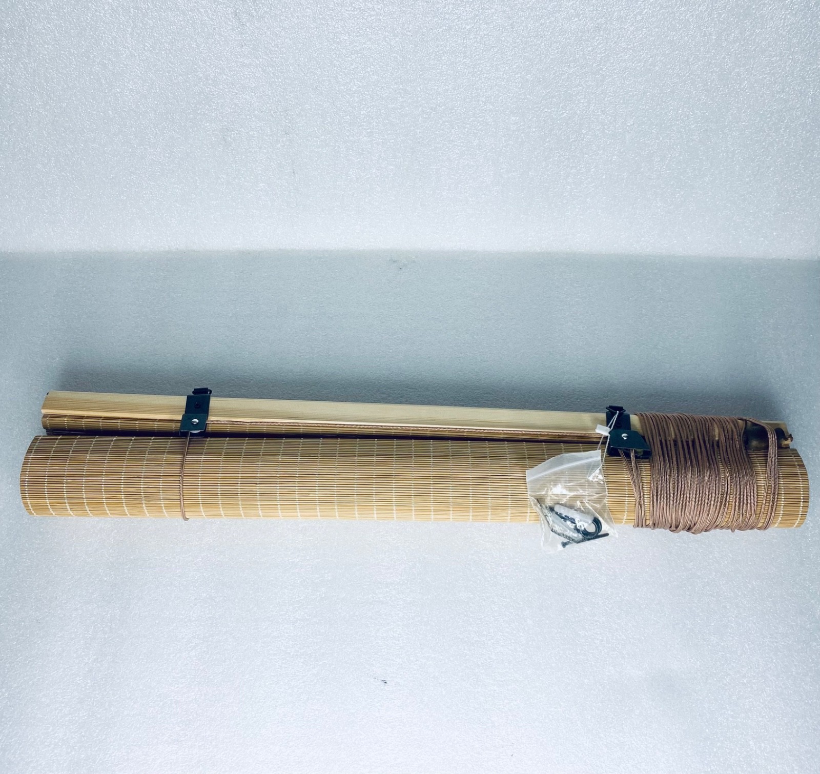 open Box – Xiuxiu Bamboo Window Roll Up Blind Shade, (24″ W x 74″ L) – (READ)