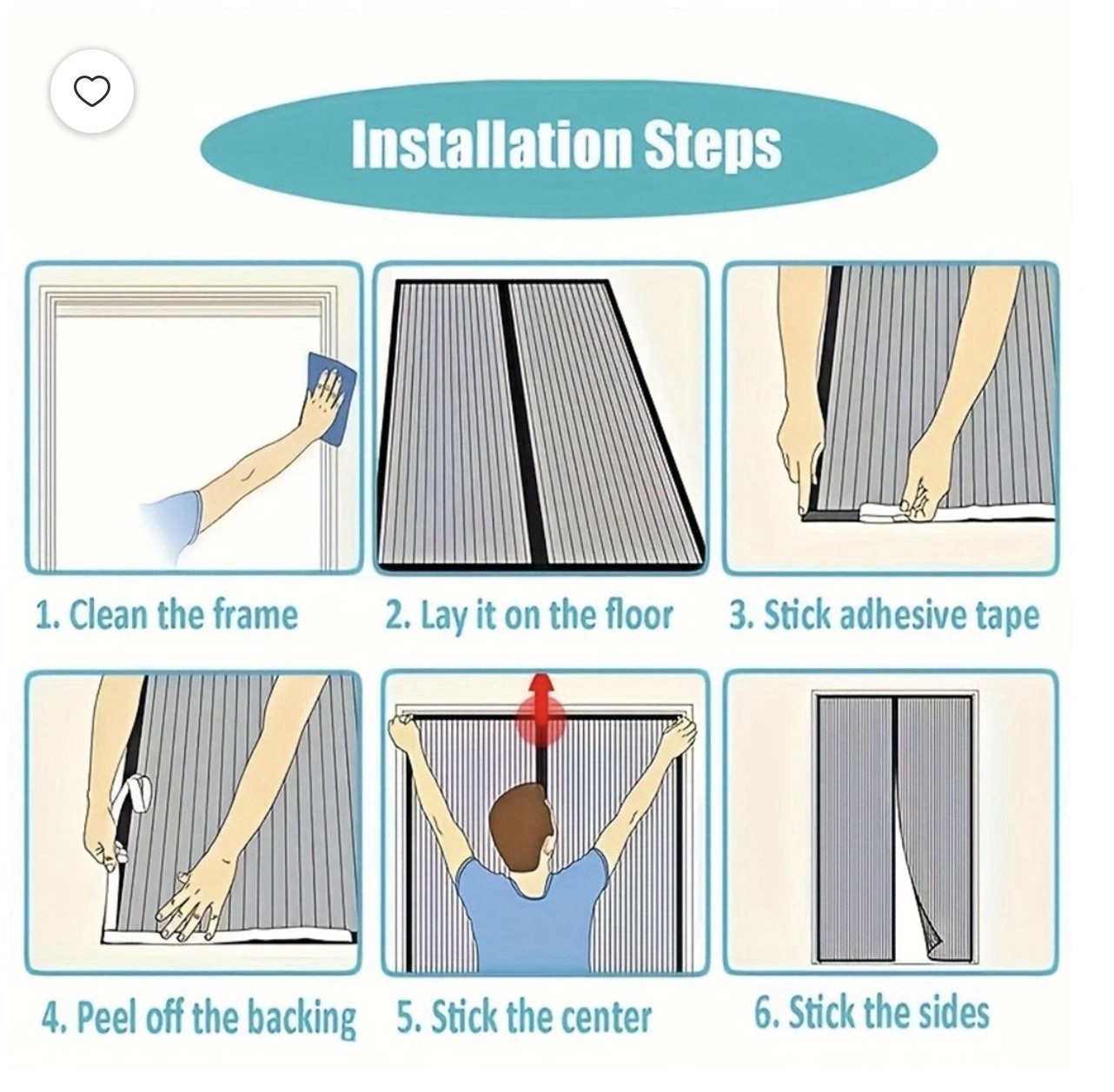 Ikstar Home Magnetic Thermal Insulated Door Curtain 39″x99″ – A2000