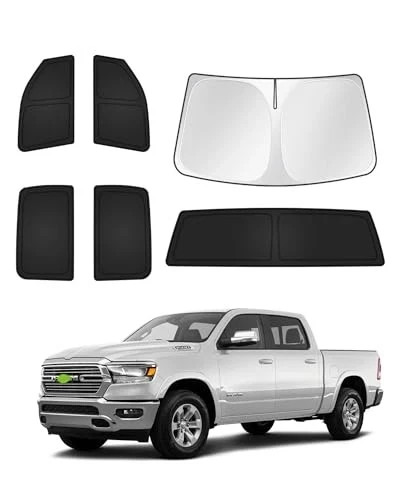 Sunshades for Dodge Ram 1500 2019-2025 2026 Dodge Ram 1500 2019-Present