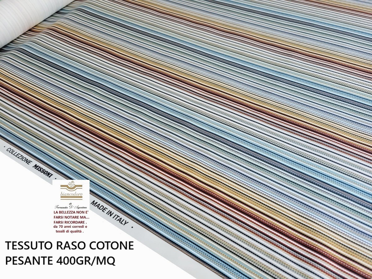 Fabric MISSONI by the meter height 140 cm. Furnishing upholstery curtains etc.