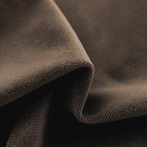 Velvet Blackout Curtains 2 Panels Luxury Super Soft Room Darkening Grommet 90″